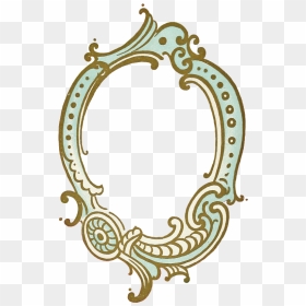 Gold Circle Design Png Clipart , Png Download - スタンプ アプリ Android, Transparent Png - gold scroll png