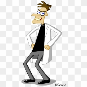 Record A Message In Doofenshmirtz Voice From Phineas - Dr Doofenshmirtz No Background, HD Png Download - phineas and ferb png