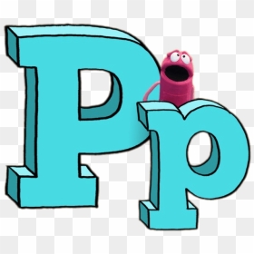 Storybots Letter P - Letter P Cartoon Png, Transparent Png - p.png
