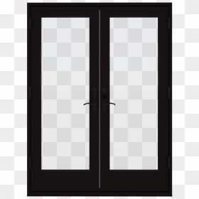 Black Outswing French Doors, HD Png Download - black door png
