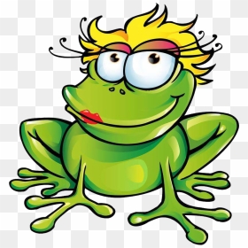 Clip Art Library Stock The Frog Prince Clip - Funny Frog, HD Png Download - cartoon frog png