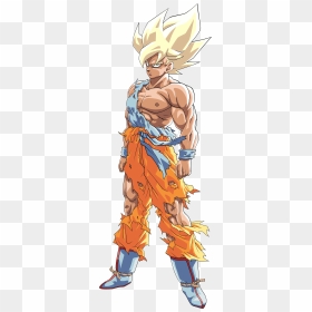 Goku Super Saiyan Dbz, HD Png Download - goku head png