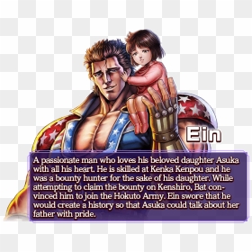Ein - Fist Of The North Star Ein Daughter, HD Png Download - kenshiro png