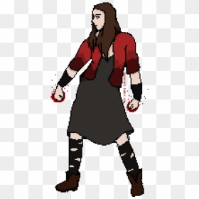 Quinniart, HD Png Download - scarlet witch avengers 2 png