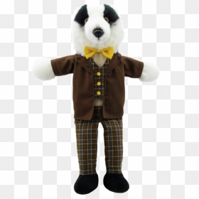 Badger Dressed Animal Puppet Soft Toy - Puppet Toy Badger, HD Png Download - jigsaw puppet png