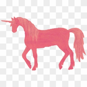 Unicorn With No Tail, HD Png Download - pink unicorn png