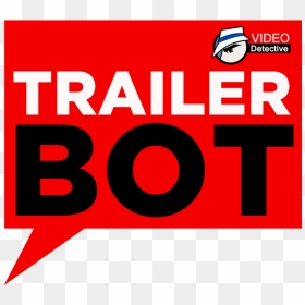 Video Detective"s Trailer Bot - Detective, HD Png Download - trailer hd png
