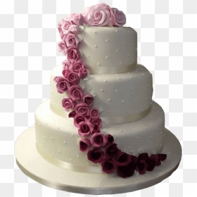 Wedding Celebration Cakes, HD Png Download - pink cake png
