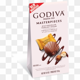 Transparent Hazelnut Png - Godiva Masterpieces Praline, Png Download - hazelnut png