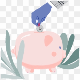 Cartoon, HD Png Download - saving money png