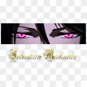 Transparent Sebastian Michaelis Png - Sebastian Black Butler Eyes, Png Download - sebastian michaelis png