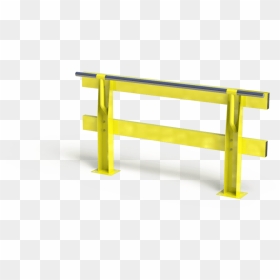 V-rail Verge Safety Barrier With Handrail, HD Png Download - handrail png
