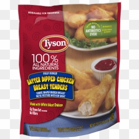 Tyson Batter Dipped Chicken Breast Tenders, HD Png Download - chicken tender png