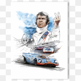 Le Mans Michael Delaney, HD Png Download - mcqueen png