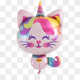 38 Inch Caticorn Supershape Balloon, This Is A Cross - Cat, HD Png Download - birthday horn png