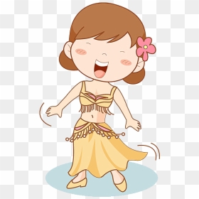Belly Dance - Cartoon Baby Belly Dance, HD Png Download - belly dancer png