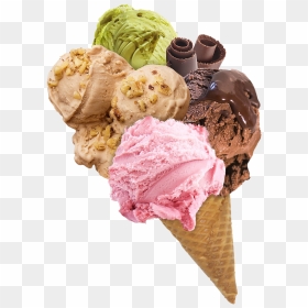 Ice Cream Cone, HD Png Download - agua de horchata png