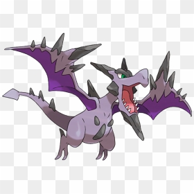 Even As She Eventually Becomes Crobat Girl That Thing - Pokemon Mega Aerodactyl, HD Png Download - aerodactyl png