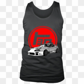 Toyota Supra Jdm Tuner Car Tank Top - Portable Network Graphics, HD Png Download - supra png