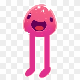 Transparent Pink Slime Slime Rancher, HD Png Download - kirby face png