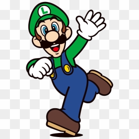 Luigi Face Png - Super Mario Luigi Cartoon, Transparent Png - luigi face png