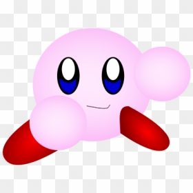 Kirby - Cartoon, HD Png Download - kirby face png
