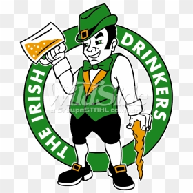 The Irish Drinkers With - Beer Celtics Logo, HD Png Download - irish hat png