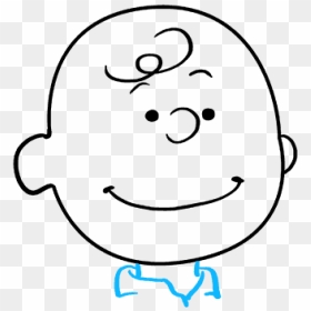 How To Draw Charlie Brown - Line Art, HD Png Download - charlie brown christmas png