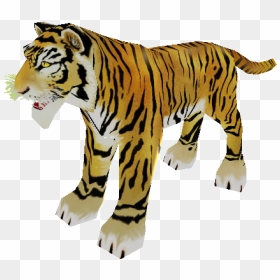 Download Zip Archive - Tiger Zoo Tycoon 2, HD Png Download - bengal tiger png