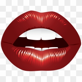 Cartoon Mouth Transparent Background, HD Png Download - lips outline png
