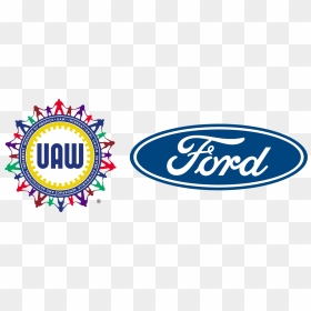 Uaw Ford Logo New - Uaw Ford Logo, HD Png Download - uaw logo png