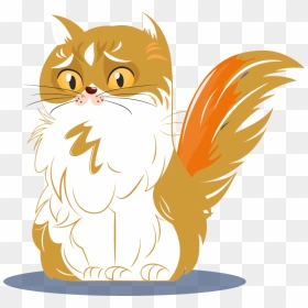 Kitten, HD Png Download - cat outline png