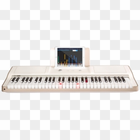 Transparent Wavy Piano Keys Clipart - The One Smart Piano 61-key, HD Png Download - midi keyboard png