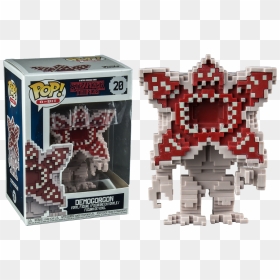 8-bit Pop Demogorgon Funko Pop Vinyl Figure - Funko Pop 8 Bit Demogorgon, HD Png Download - demogorgon png