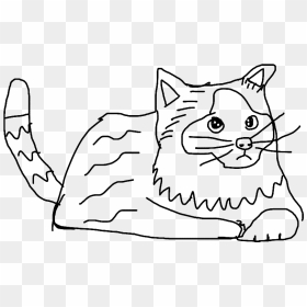 #catoutline @iwuvmygacha Heres Your Cat Outline #freetoedit, HD Png Download - cat outline png
