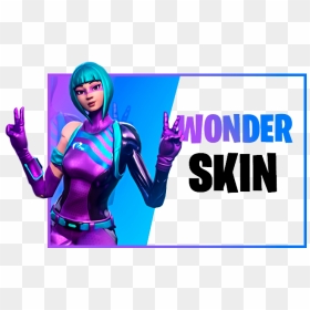 Skin Wonder Fortnite Png, Transparent Png - wonder png