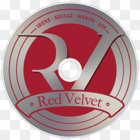 Red Velvet Happiness Cd Disc Image - Red Velvet Cd Dvd, HD Png Download - red velvet logo png