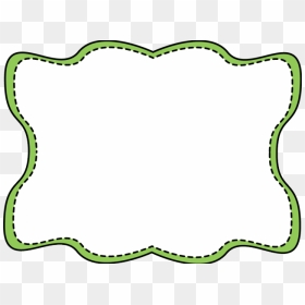 Frame Clipart Green - Black And Green Border Design, HD Png Download - green frame png