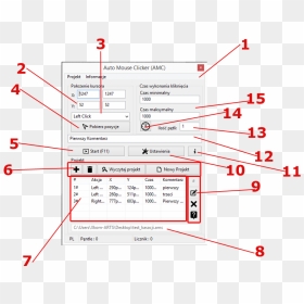 Diagram, HD Png Download - mouse clicker png