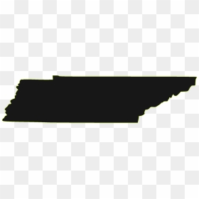 Tennessee State Outline - Silhouette Tennessee State Outline, HD Png Download - tennessee outline png