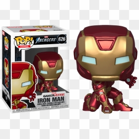 Marvel’s Avengers - Funko Pop Iron Man, HD Png Download - iron man comic png