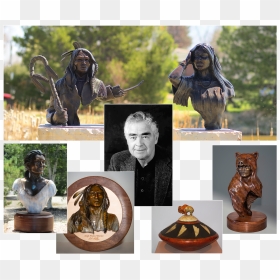 George Walbye And His Sculptures - George H Walbye Sculpture, HD Png Download - sculptures png