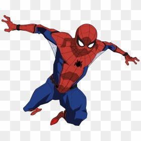 Spider Man Drawing Dynamic Poses - Spider Man Dynamic Poses, HD Png Download - spiderman clipart png