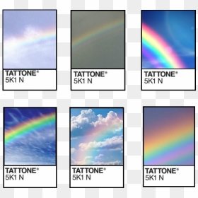 Aesthetic, Clouds, And Patterns Image - Rainbow, HD Png Download - cloud png tumblr