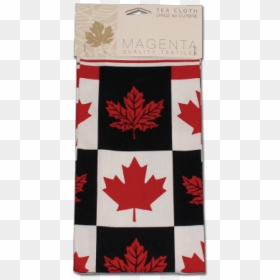 Canadian Made Tea Cloth - Canada Flag, HD Png Download - red maple png