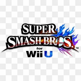 Super Smash Bros U Logo, HD Png Download - nintendo wii logo png