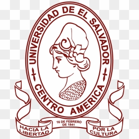 Logo De La Universidad De El Salvador, HD Png Download - escudo de el salvador png
