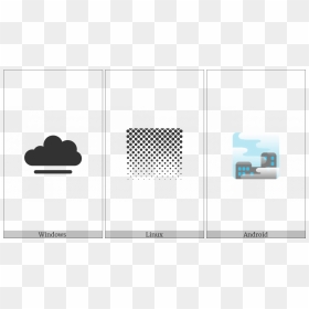 Foggy On Various Operating Systems - Silhouette, HD Png Download - foggy png