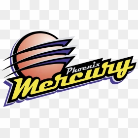 Phoenix Mercury Logo Png Transparent - Phoenix Mercury, Png Download - mercury logo png