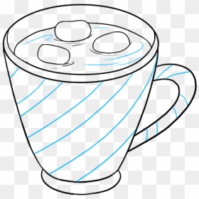 How To Draw Hot Chocolate, HD Png Download - hot chocolate clipart png